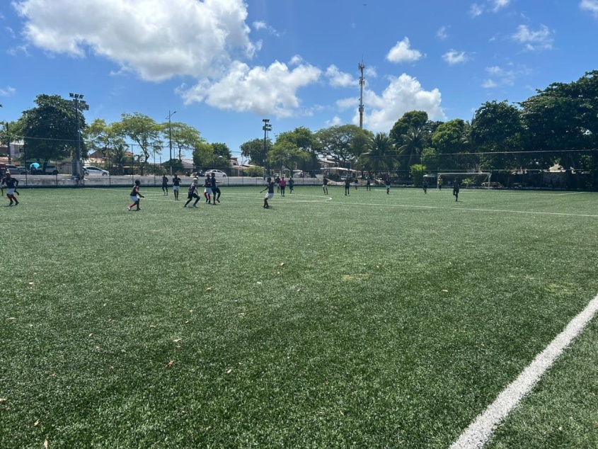 Competição infantil aconteceu neste sábado no Vergel do Lago. Foto: Ascom Semesp
