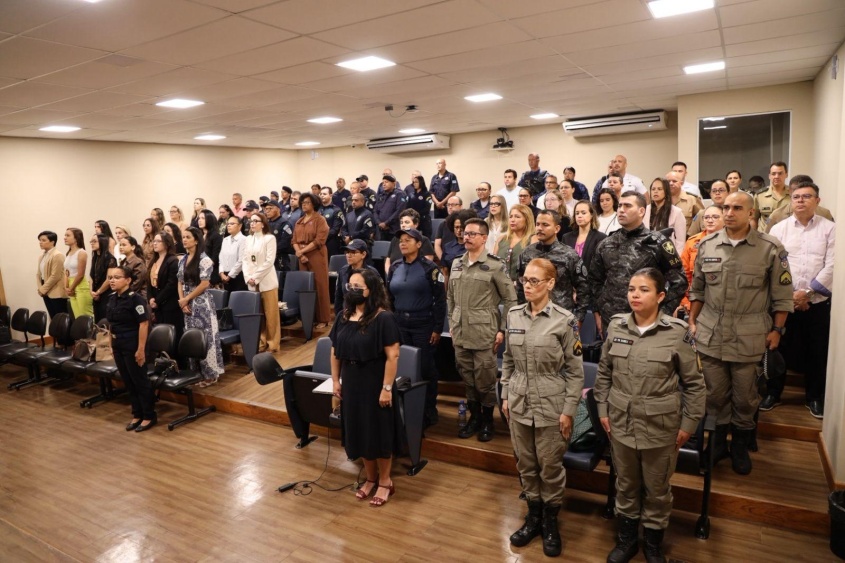 Participação dos agentes da Guarda Civil Municipal de Maceió na capacitação reforça compromisso da Semsc com formação continuada do efetivo. Foto: Ascom Semsc