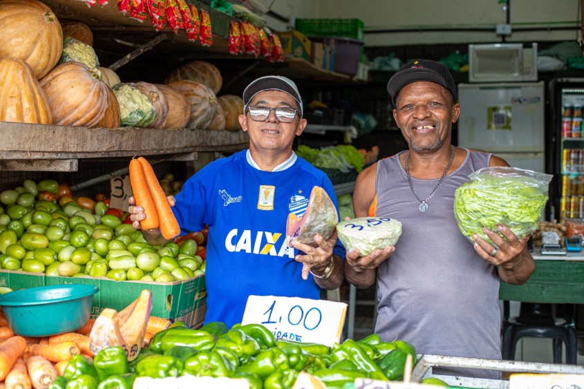 Consumidores podem continuar frequentando o Mercado da Produção enquanto reforma avança. Foto: Secom Maceió