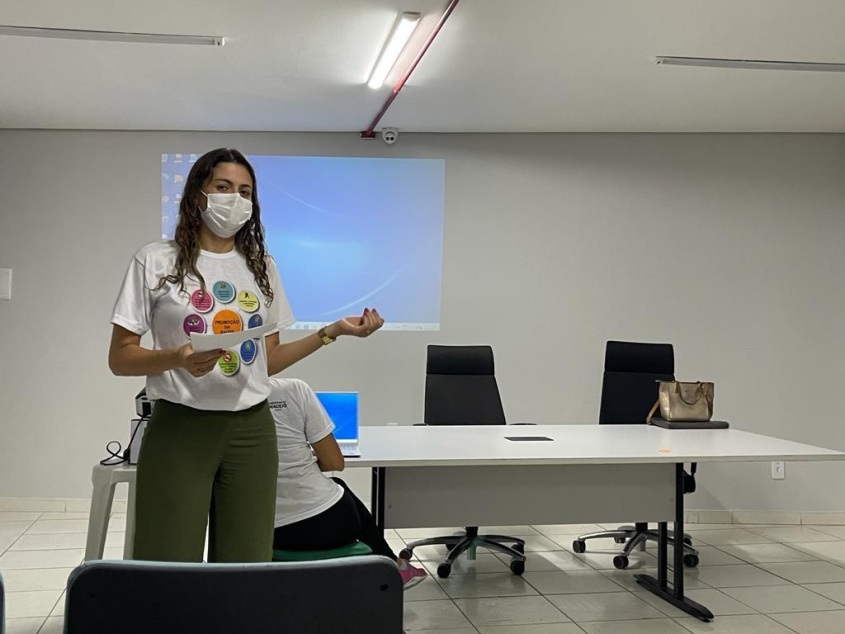 Gerente de Promoção da Saúde da SMS, Adriana Paffer. Foto: Ascom SMS