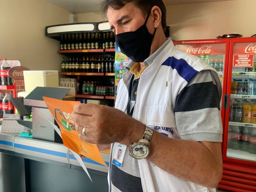 Airton Santos, coordenador da Vigilância Sanitária. Foto: Ascom SMS