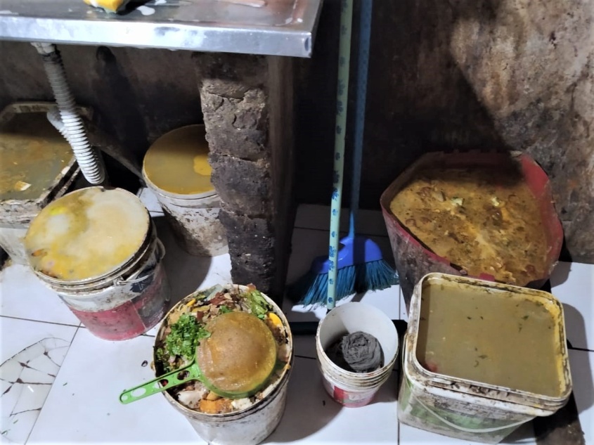 Estabelecimento em Ipioca foi interditado por até 40 dias. Foto: Vigilância Sanitária