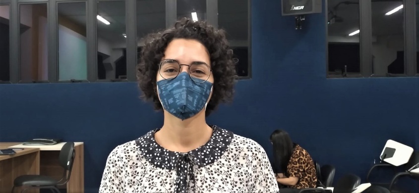 Cynthia Dannielle Wanderley, enfermeira e técnica em Vigilância das Arboviroses de Maceió. Foto: Ascom/SMS