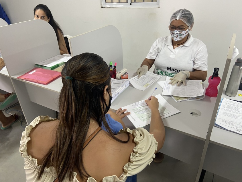 Usuários devem chegar com antecedência ao local agendado e com a documentação necessária para o atendimento. Foto: Ascom Semas