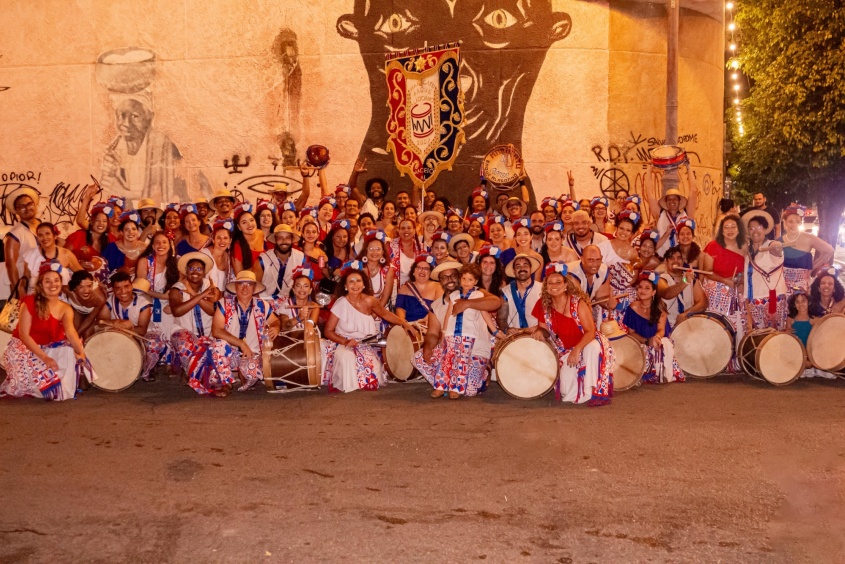 Maracatu Baque Alagoano resgata manifestação cultural em Maceió. Foto: Cortesia