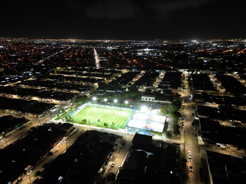 Com a conclusão dos serviços no Conjunto Osman Loureiro, a Ilumina Maceió alcança o total de 54 complexos habitacionais totalmente modernizado. Foto: Neto Melo/ Ascom Ilumina