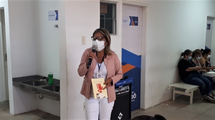 Ouvidora do Sus em Maceió, Josiene Moreira. Foto: Ascom SMS