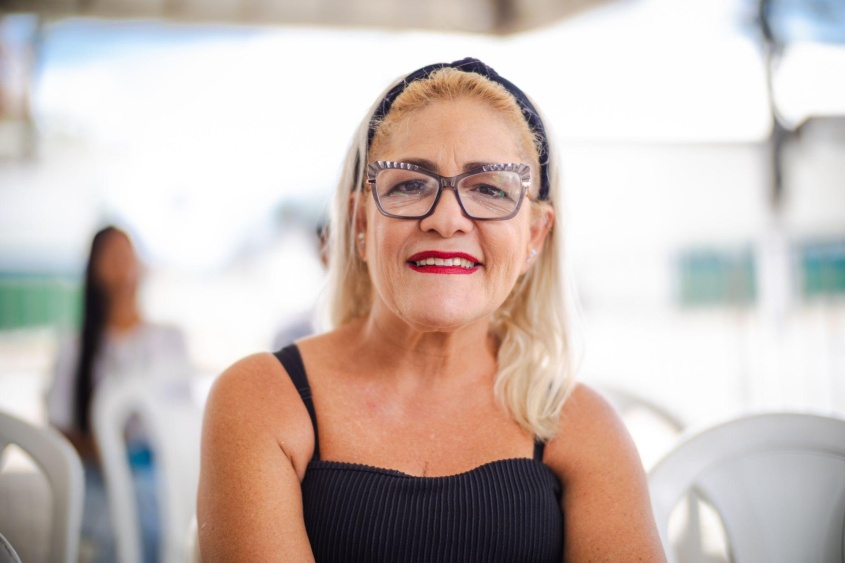 Candidata ressalta oportunidade criada para todas as idades. Foto: Jonathan Lins/Secom Maceió