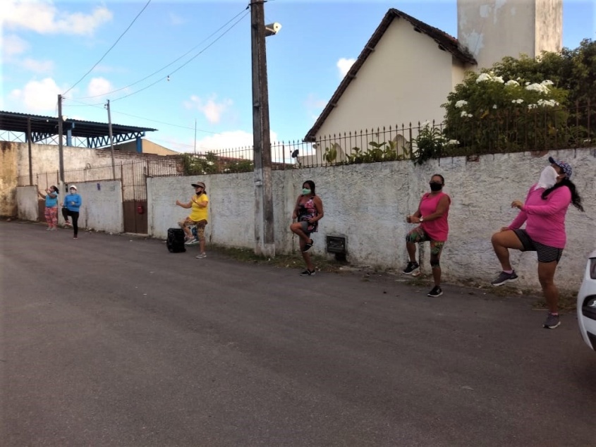 Atividades no Núcleo do Canaã. Foto: SMS