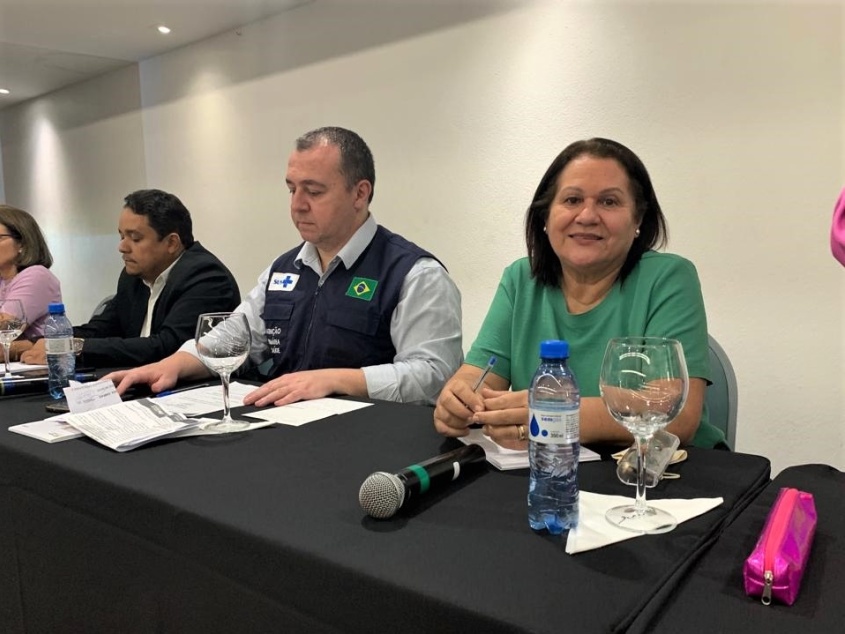 Secretária de Saúde de Maceió, Célia Fernandes, acredita no SUS e em uma Atenção Primária fortes. Foto: Ascom SMS