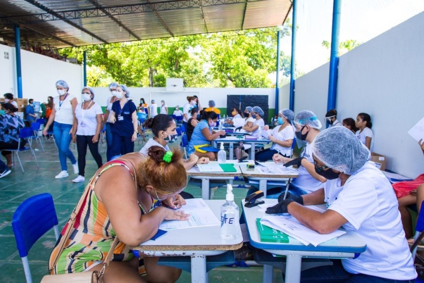 #TôAqui Assistência Presente. Foto: Ascom Semas