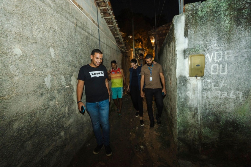 Equipe da sima em vistoria no Henrique Equelman. Foto: Matheus Alves/Ascom Sima