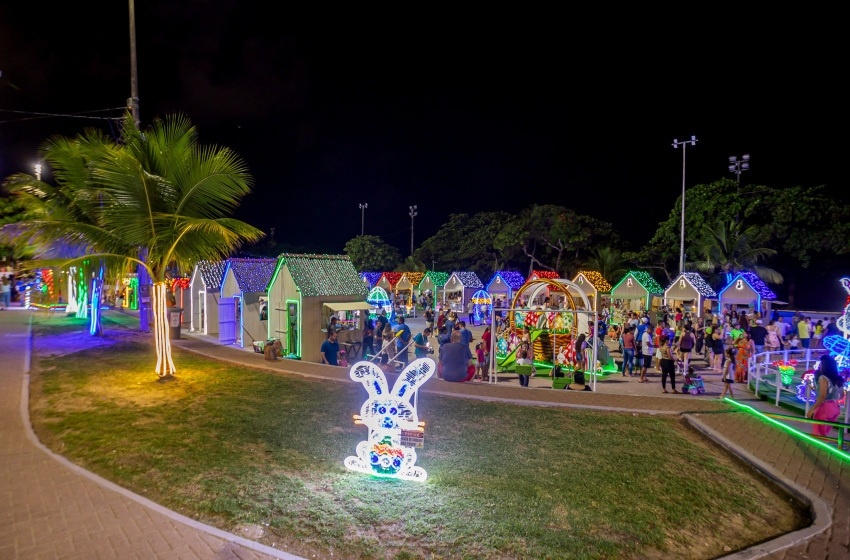 Vila da Páscoa será inaugurada nesta quinta (21), na Praça Multieventos