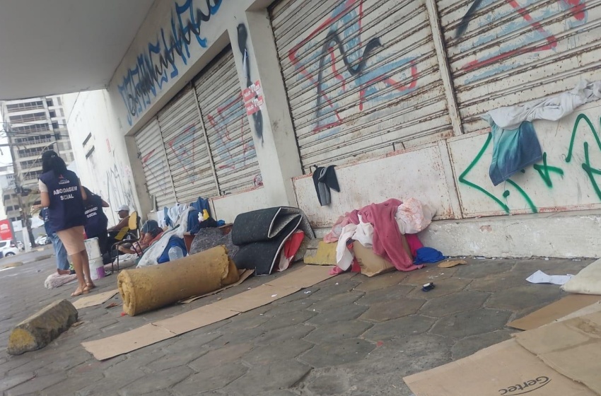 Abordagem Social promove busca ativa no Centro e oferece acolhimento a pessoas em situação de rua em Maceió