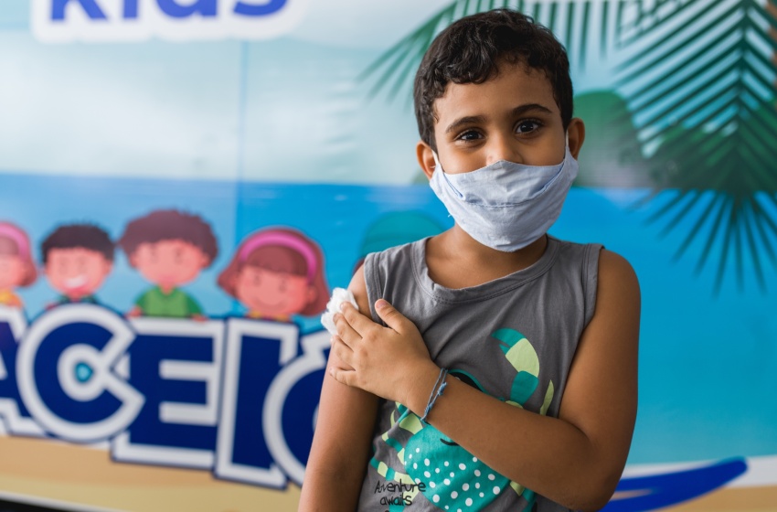 Maceió ganha mais 9 pontos exclusivos de vacinação infantil nesta segunda-feira (21)