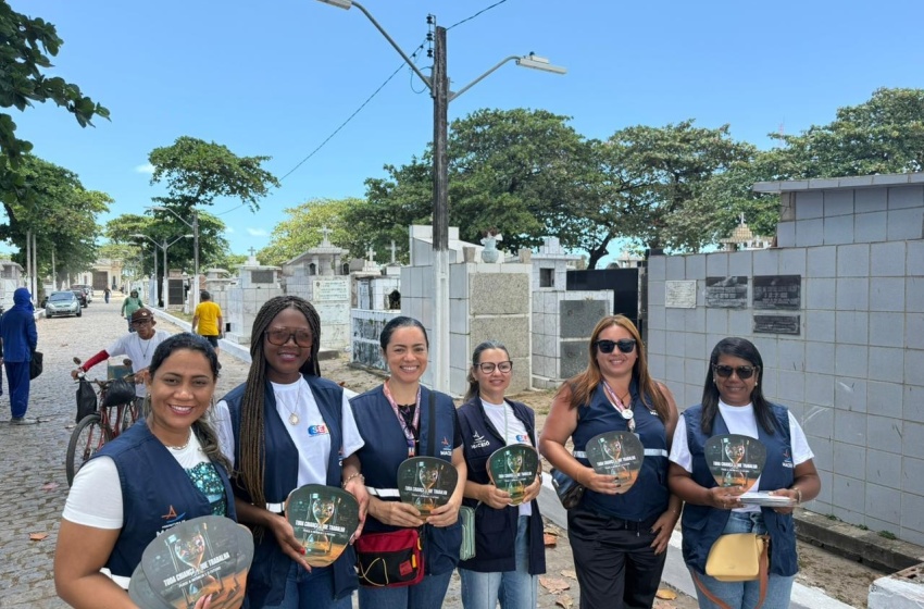 Semdes realiza ação de combate ao trabalho infantil no Dia de Finados