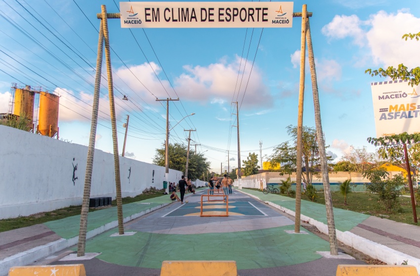Prefeitura amplia áreas de convívio e incentiva mobilidade ativa na capital