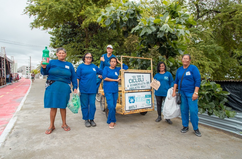 Prefeitura faz parceria com cooperativas de catadores de recicláveis para os festejos juninos