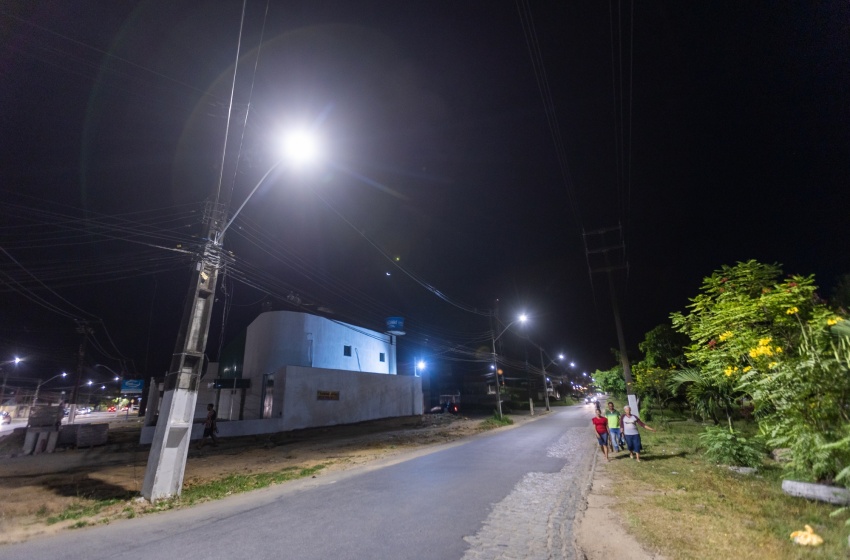 Iluminação em LED melhora qualidade de vida de moradores do Loteamento Durville