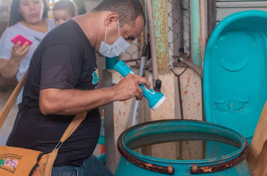 Programa Maceió Unida Contra a Dengue vai ao Mercado da Produção