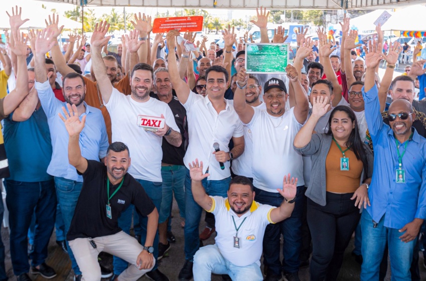 Prefeitura prestigia taxistas e destaca pacto social em defesa da categoria