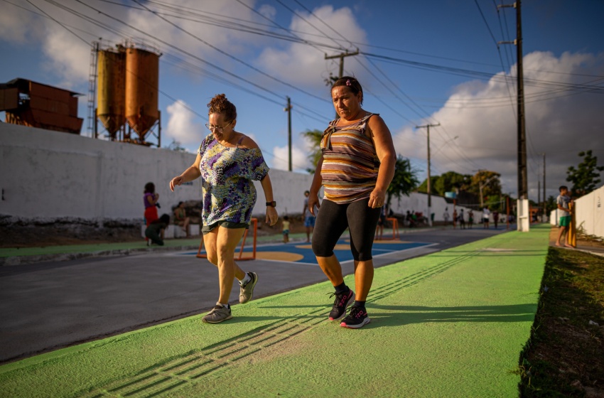 Rua Aberta no Osman Loureiro atrai moradores para prática esportiva e lazer no Clima Bom