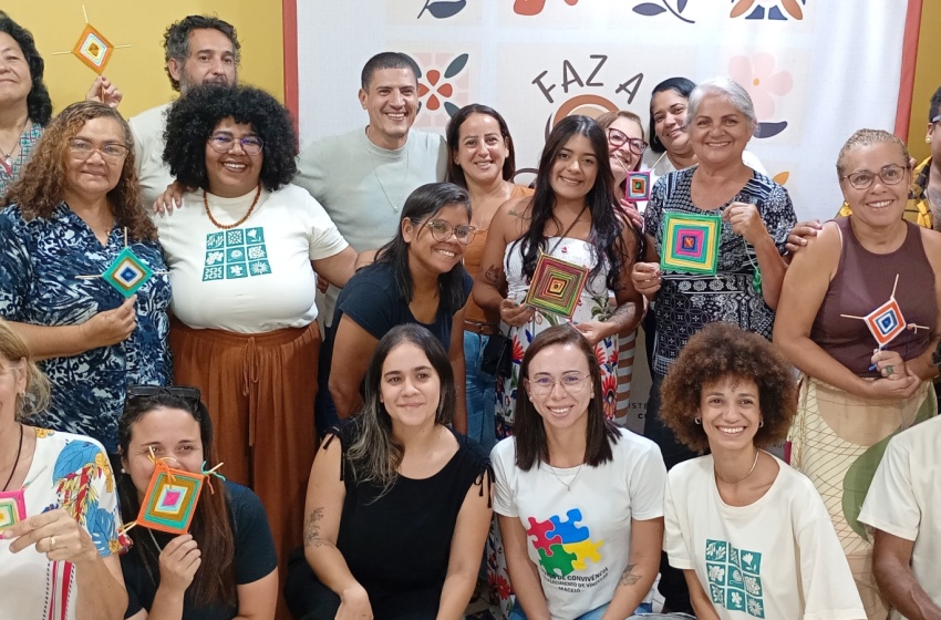 Educadores sociais do Serviço de Convivência concluem projeto Faz a Conta