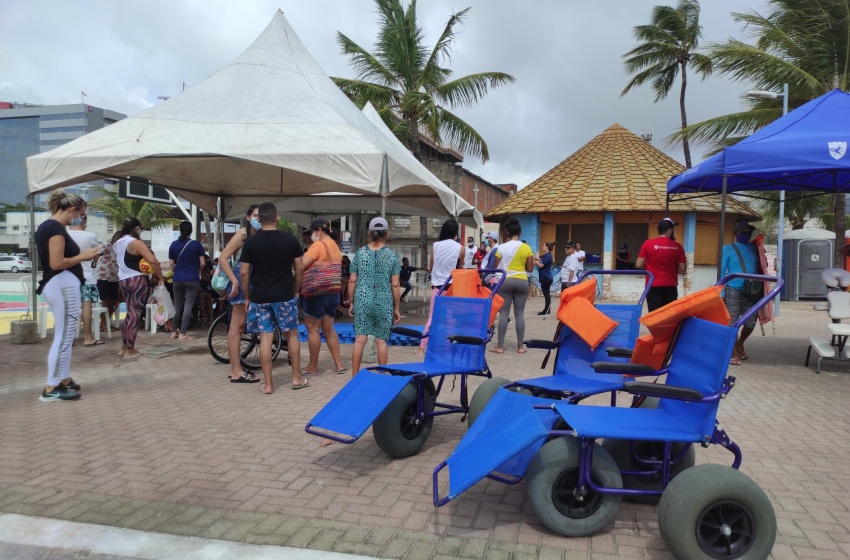 Turismo, Esporte e Lazer promove último Praia Acessível do ano neste sábado (3)