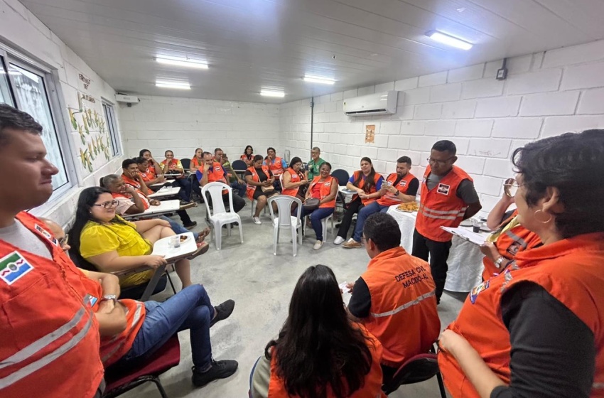 Defesa Civil de Maceió reúne NUDECs e reforça importância da prevenção e participação comunitária