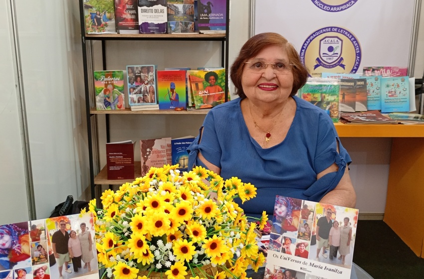 Aos 80 anos, participante do Serviço de Convivência lança primeiro livro na Bienal