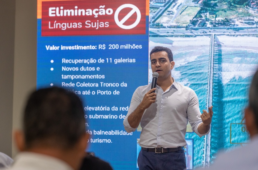 Prefeitura anuncia Programa Maceió Mares Limpos para eliminar as línguas sujas na capital