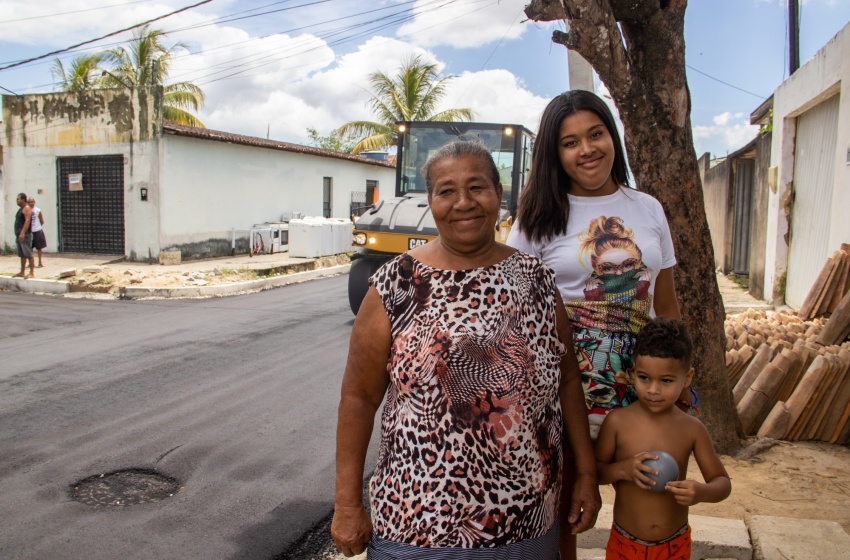 Obras da Prefeitura de Maceió já garantiram pavimentação em mais de 300 ruas e avenidas
