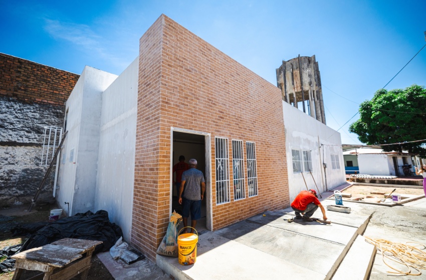 Obra do Centro de Referência Terezinha Ramires alcança 80% de conclusão