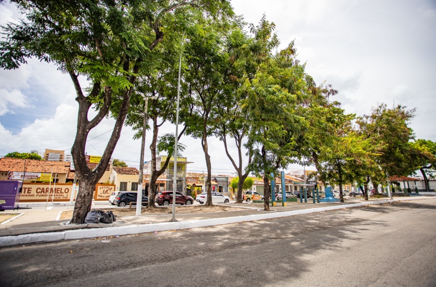 No Poço, reforma da Praça Treze de Maio avança e tem 60% dos serviços concluídos