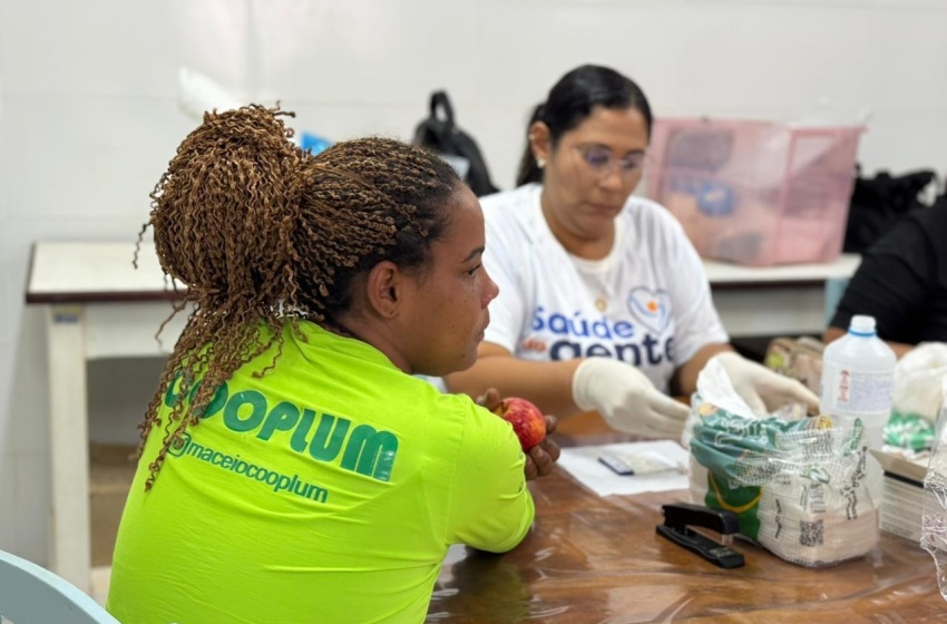 Alurb inicia programação de saúde voltada para catadores de materiais recicláveis
