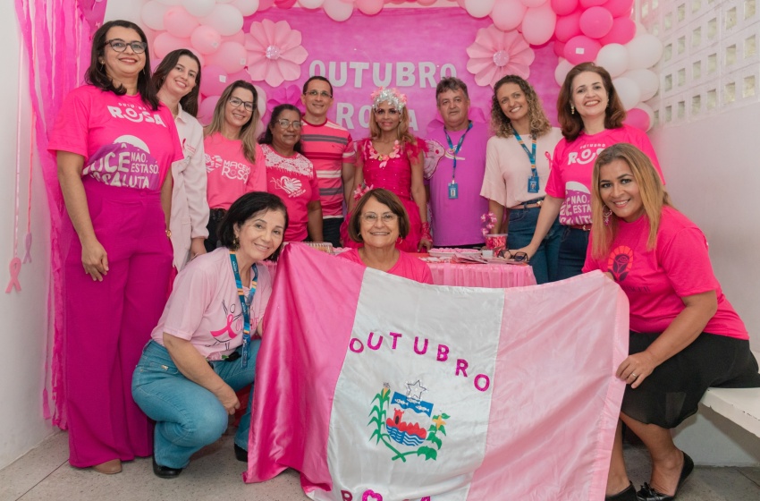 Unidade de Referência em Saúde da Pitanguinha promove ações no primeiro Dia D do Outubro Rosa