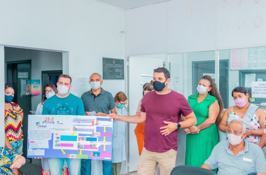 Equipe do eNasf promove ações do Mês da Mulher com unidades