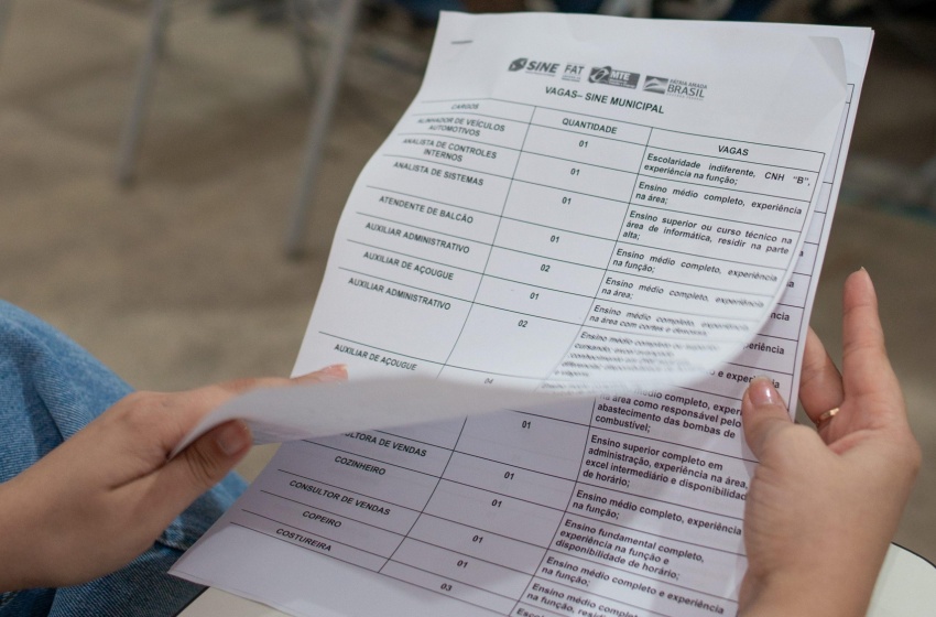 Sine Maceió disponibiliza mais de 120 vagas de emprego nesta segunda-feira (13)