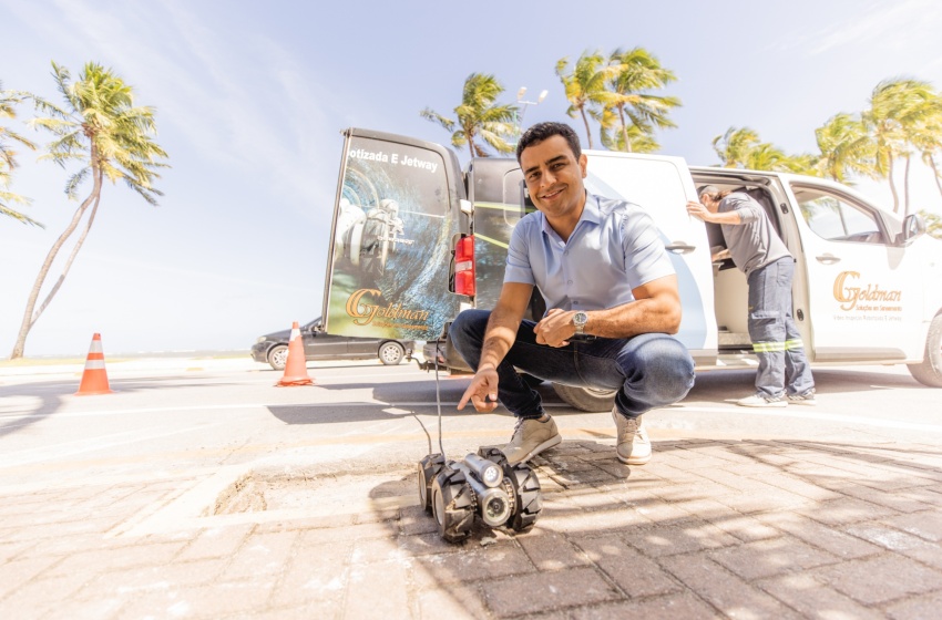 Prefeitura apresenta nova tecnologia que utiliza robôs para evitar inundações e erosões