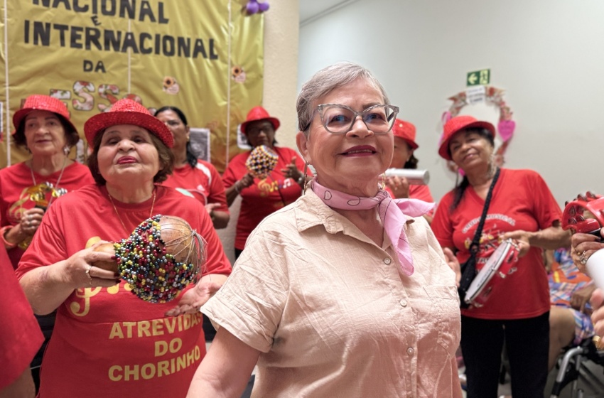 Tarde de chorinho reúne gerações e celebra a vida na Cidade da Pessoa Idosa