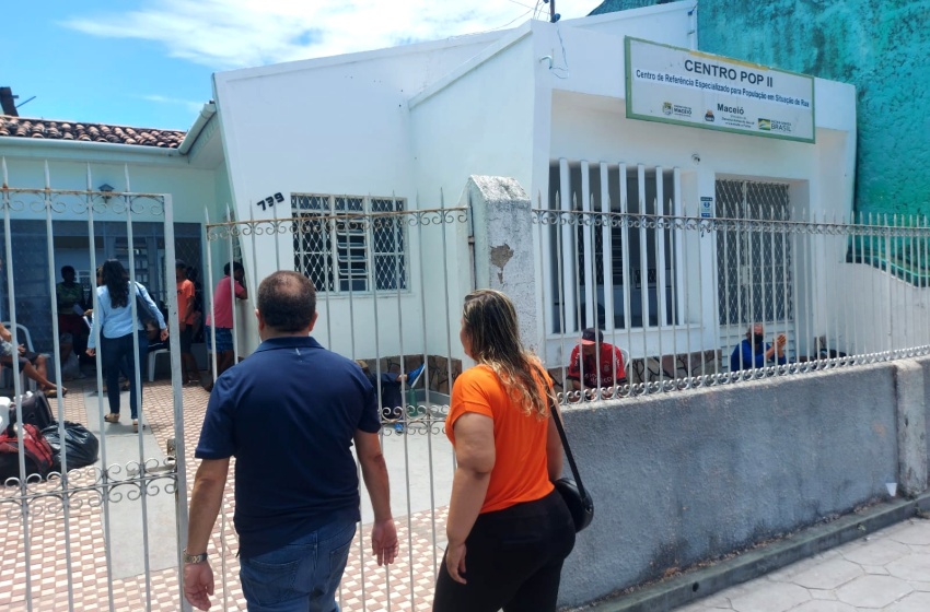 Secretário Claydson Moura visita equipamentos da Assistência Social