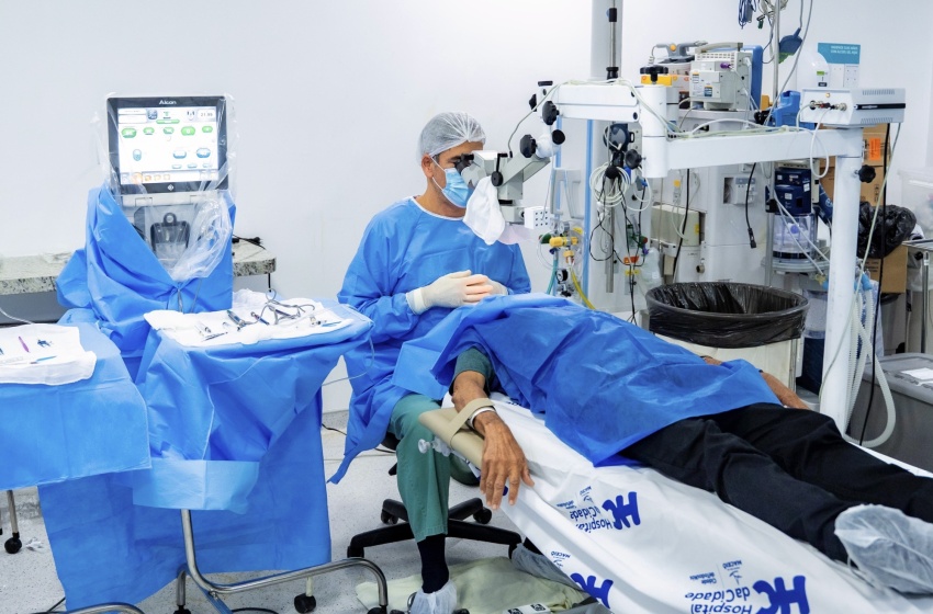 Quase 13 mil alagoanos recuperam autonomia após cirurgias de catarata no Hospital da Cidade pelo Olhar da Gente