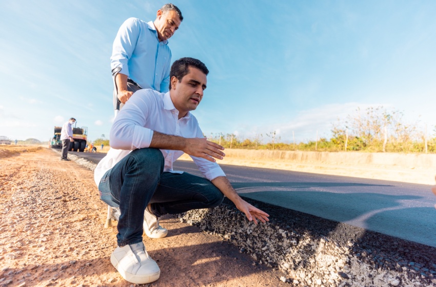 Prefeitura segue com obras da Rota do Mar