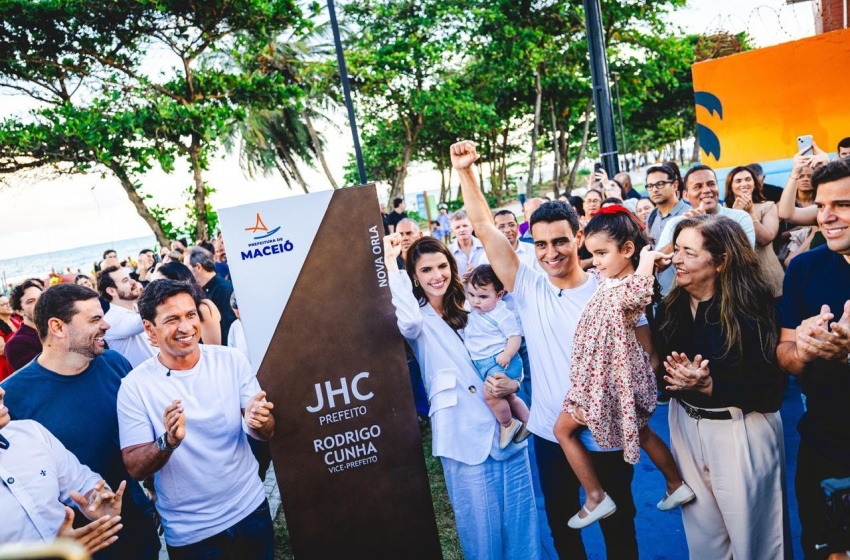 JHC entrega Nova Orla de Jaraguá e transforma área abandonada em novo cartão-postal de Maceió