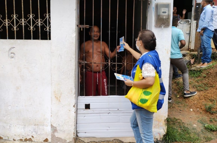 Sustentabilidade: equipe de Educação da Sudes retoma as atividades porta a porta