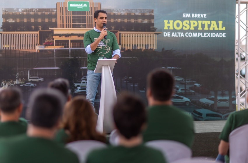 Prefeitura prestigia ordem de serviço do novo Hospital Unimed e reforça geração de emprego