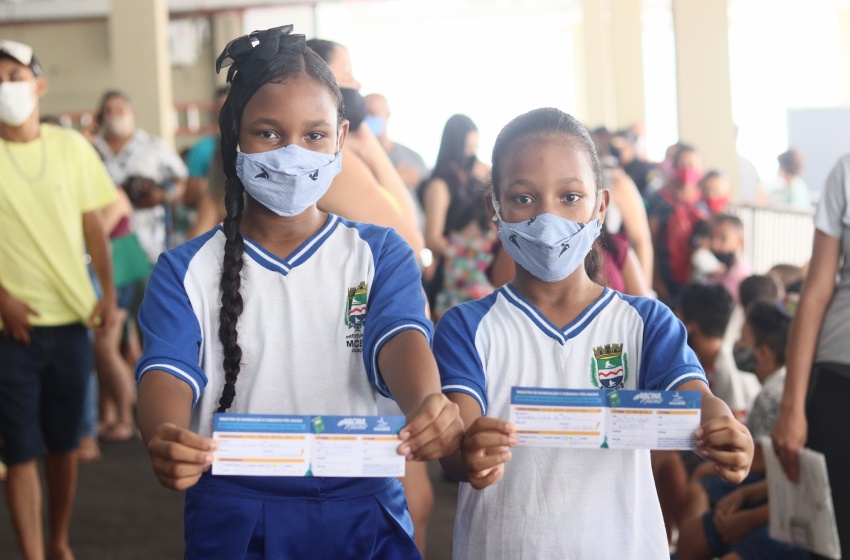 Confira calendário de vacinação pediátrica para a próxima semana em escolas e creches municipais