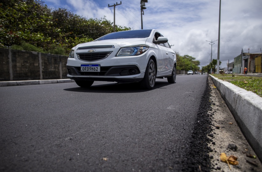 Prefeitura de Maceió finaliza pavimentação em mais um trecho da Rota da Lagoa