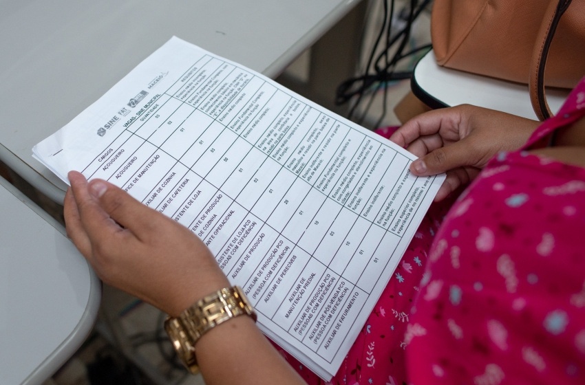 Confira as vagas de emprego disponíveis no Sine Maceió nesta segunda-feira (9)