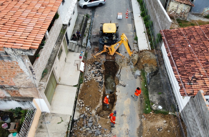 Prefeitura de Maceió inicia obras de recuperação de drenagem no Jacintinho